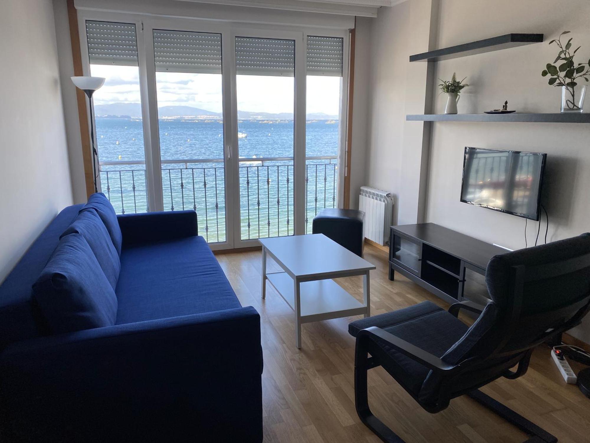 Apartamento En La Isla Con Vistas Al Mar Isla de Arosa Dış mekan fotoğraf