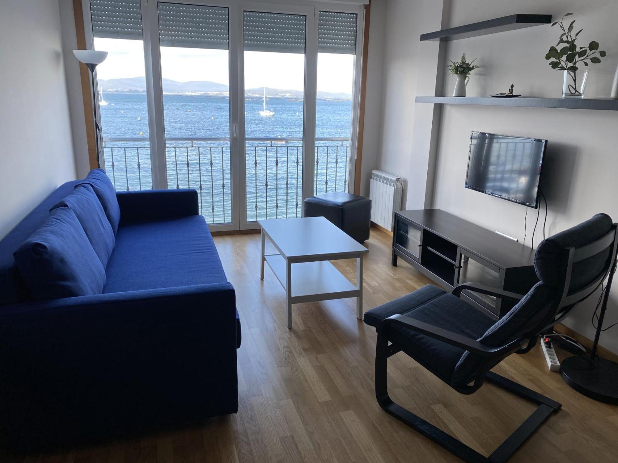 Apartamento En La Isla Con Vistas Al Mar Isla de Arosa Dış mekan fotoğraf