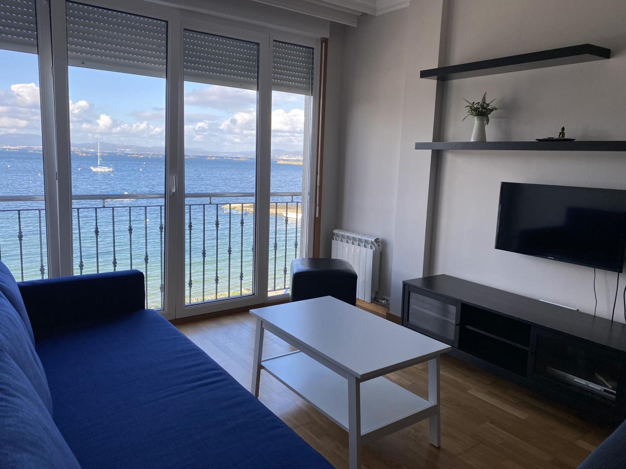 Apartamento En La Isla Con Vistas Al Mar Isla de Arosa Dış mekan fotoğraf
